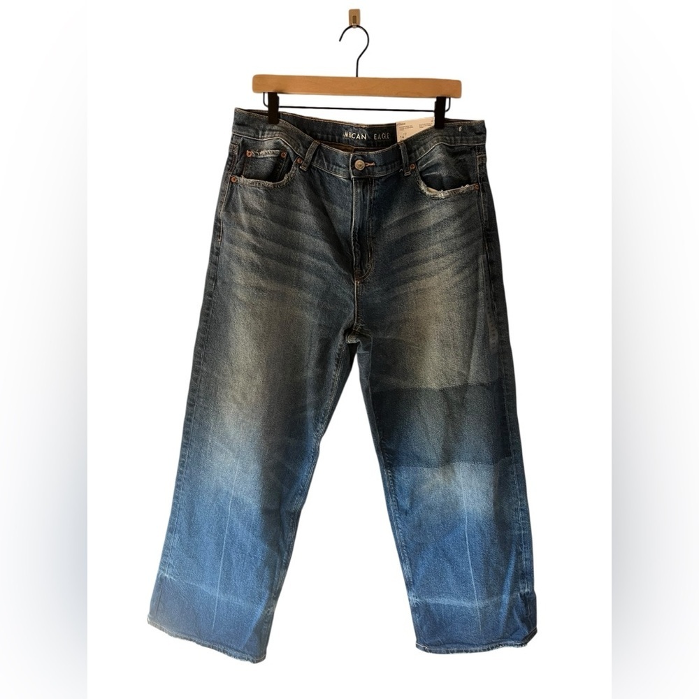 American Eagle Outfitters NWT Womens Strigid Ex-Boyfriend Jean Size 14 Short